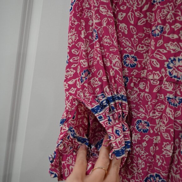 Natalie Martin Pink Floral Maxi Dress - Picture 4 of 9